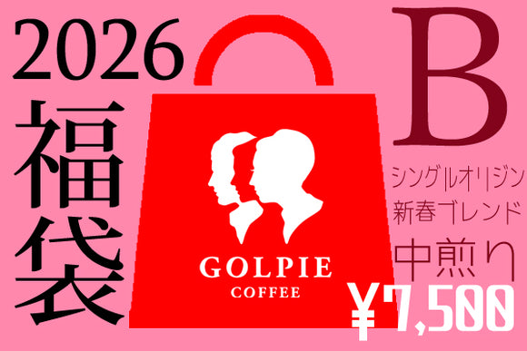 ★新商品★残りわずか★【年末限定・12/22～出荷】<br>新春福袋B：コスタリカ・ブラジル・新春ブレンド（合計500g）