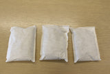 1袋に3パック（水1リットル用）が入っています。